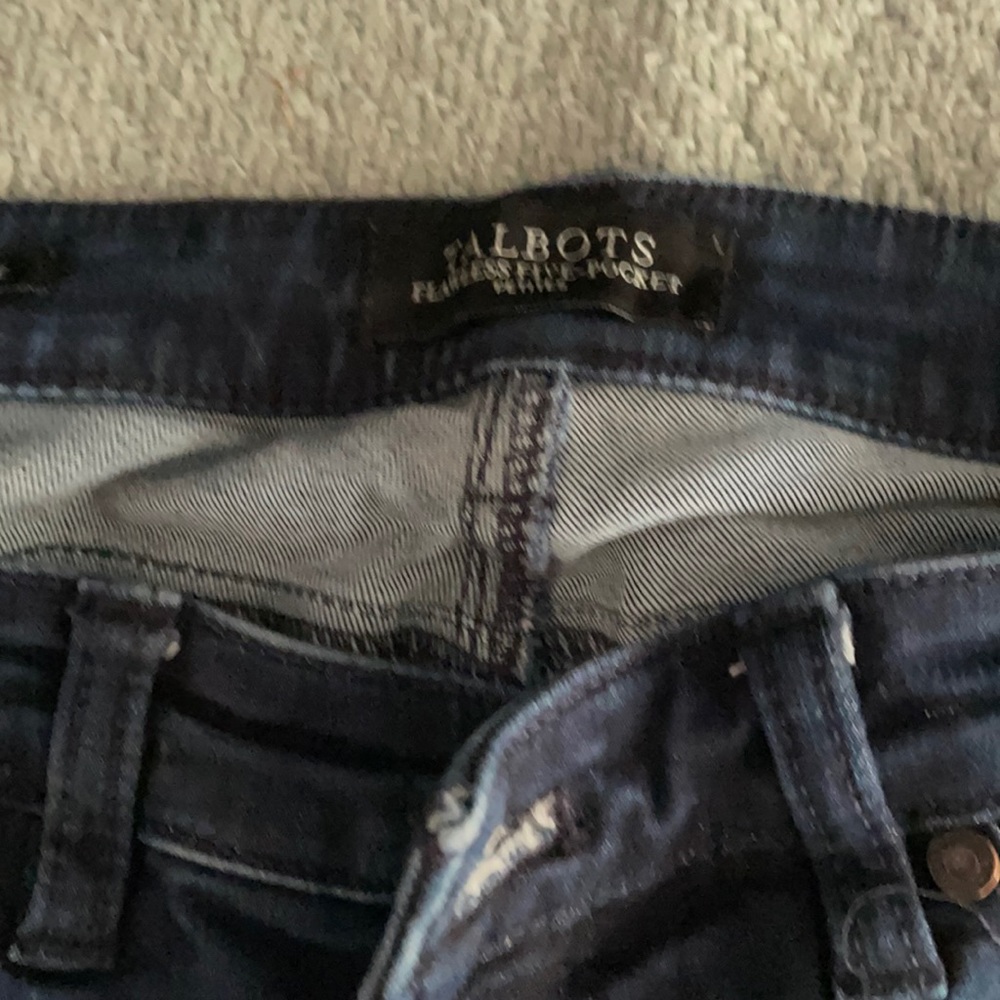 Talbots flawless five slim ankle jeans